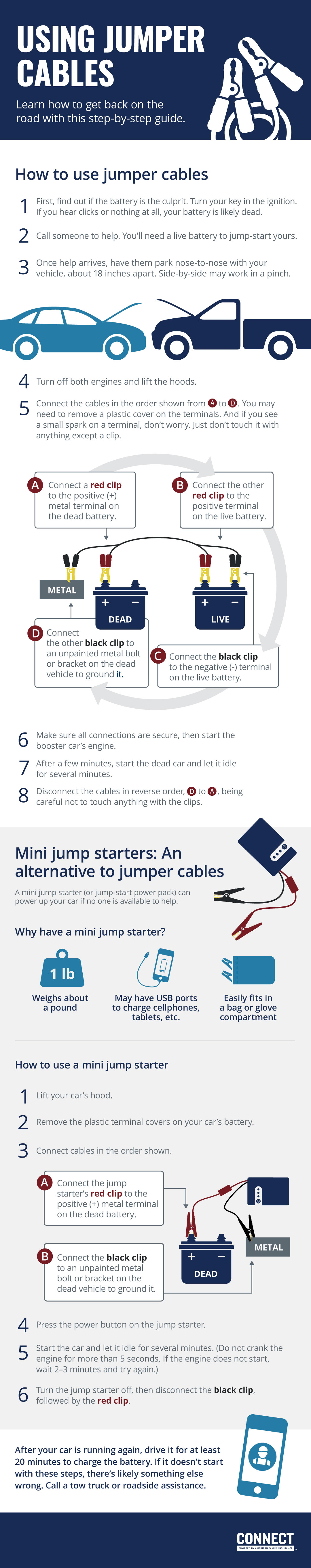 How to Remove Jumper Cables After Car Starts?